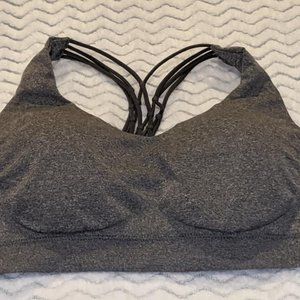 Sports Bra, Pro-Fit, Dark Grey Heather